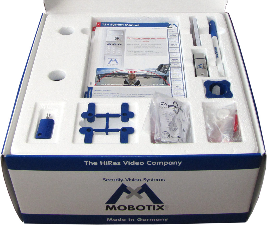 коробка с «Mobotix T24 Starter Kit» 